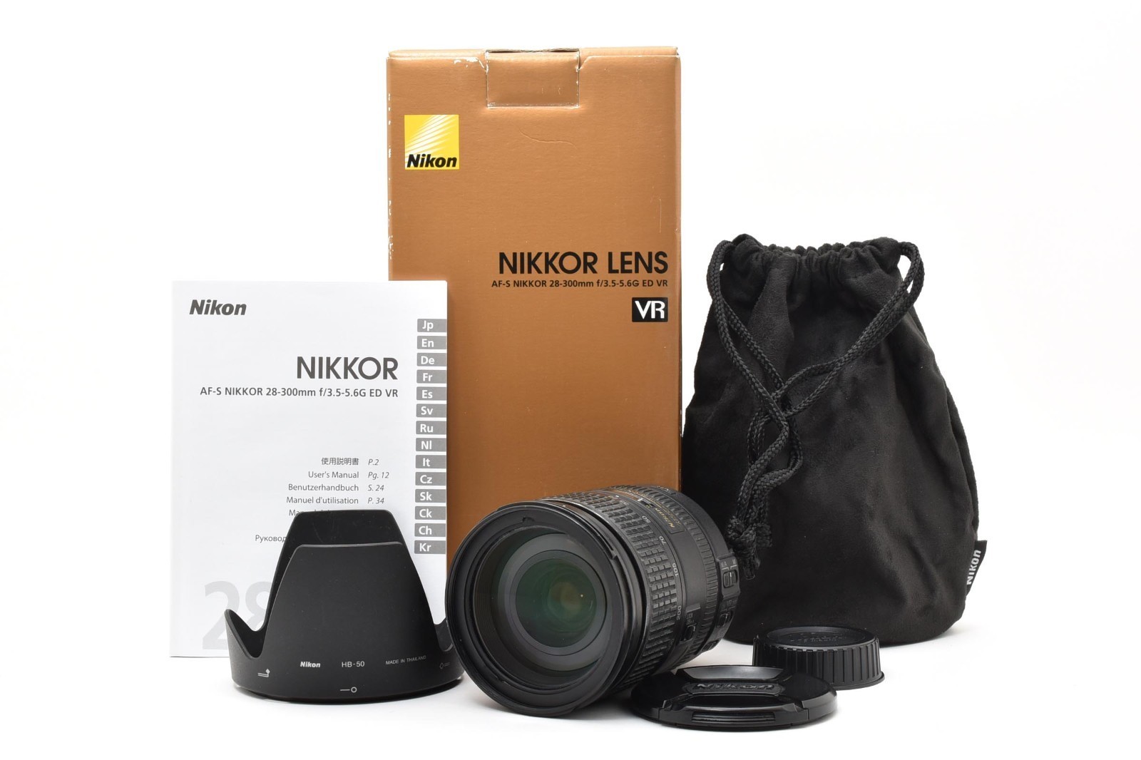 Nikon AF-S Nikkor 28-300mm F/3.5-5.6G ED VR