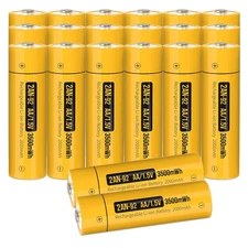 Lithium Rechargeable Batteries AA 1.5V USB Li-Ion 3500mWh Charging LOT