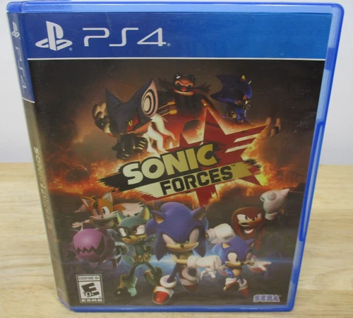 Sonic Forces (Sony PlayStation 4, 2017) w/ case CIB