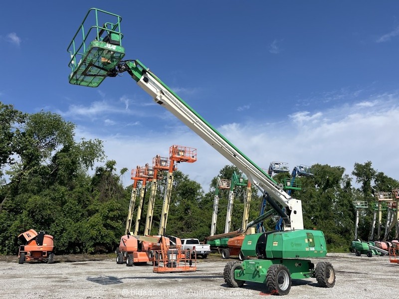2017 JLG 800S 80' 4WD Diesel Telescopic Boom Lift Man Aerial Platform bidadoo