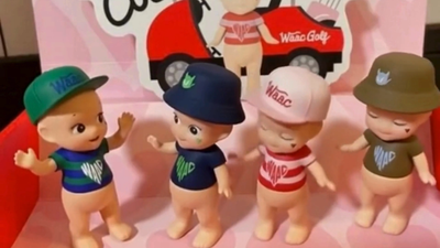 Sonny Angel WAAC ミニフィギュア 4種セット Sonny Angel WAAC Golf Series Complete Set 4 Mini Figures Confirmed