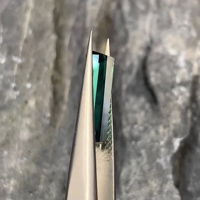 Earth Mined 1.85Ct Natural Stunning BlueGreen Teal Tourmaline October Birthstone - Image 2 of 4