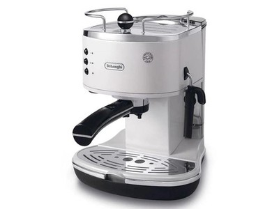 DE'LONGHI Espressomaschine Icona ECO 311.W Siebträgermaschine 1100W weiß