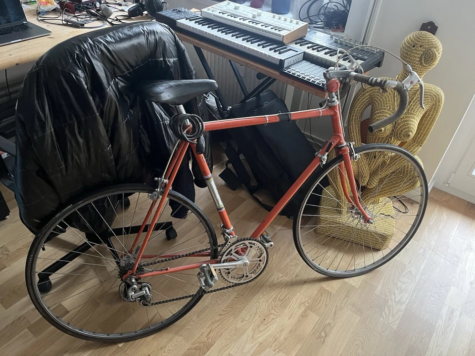 Rennrad Pony Strada Orange Retro