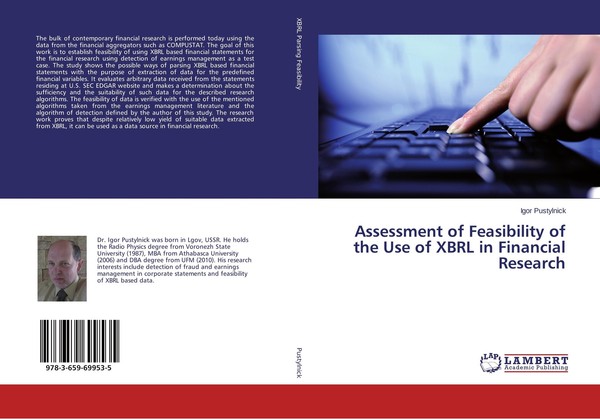 Assessment Of Feasibility Of The Use Of Xbrl In Financial Research Igor Pustylni-image