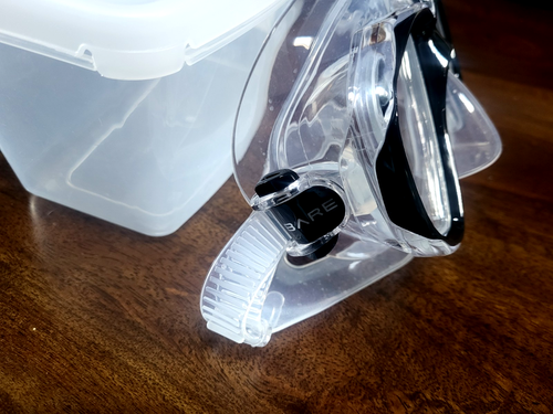 BARE Duo Compact Black Scuba /Snorkel /Swim Mask - New - Picture 4 of 6