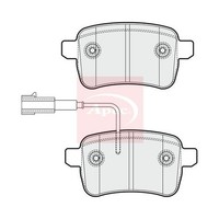 Alfa Romeo Giulietta 940 2010-2020 BremsbeläGe Hinten Apec Mit Bolzen (R90)