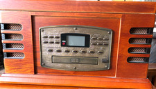 Crosley with Turntable Bluetooth Record Player CD/Tape- Great Cond.