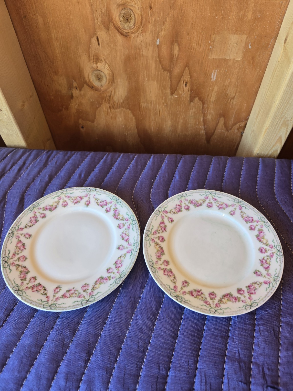 Set Of 2 Antique Silesia Plated 6