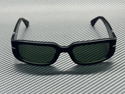 PERSOL PO3385S 95 31 Black Green Unisex 55 mm Sunglasses | eBay