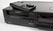 SONY SL-HF3000 Betamax VCR Super Hi-Band Beta Hi-Fi w/ Remote Fully Functional