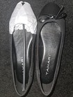 TAHARI Geneva Black Ballet Flats size 6 — photo 1