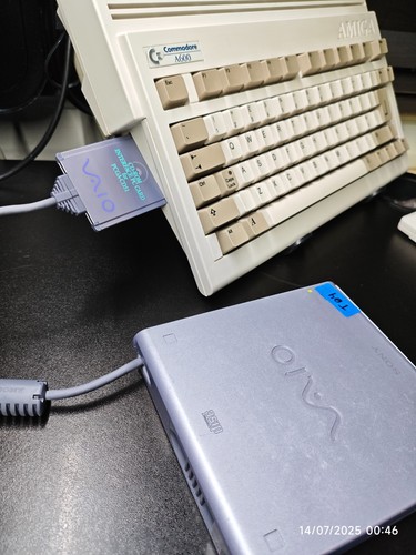 AMIGA SONY VAIO PCGA-CD51 SPRAWDZONE PRACE - A600/1200 PCMCIA PISTORM Comp #T04 - Zdjęcie 3 z 15