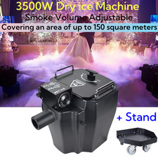High Power 3500W Low Lying Nimbus Dry Ice Smoke Fog Machine for Wedding Stage