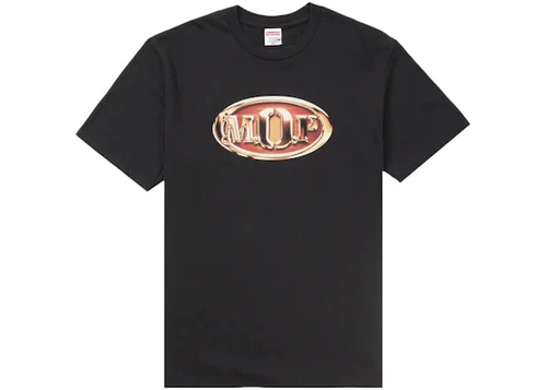 Taille XL Supreme M.O.P. Tee shirt noir noir