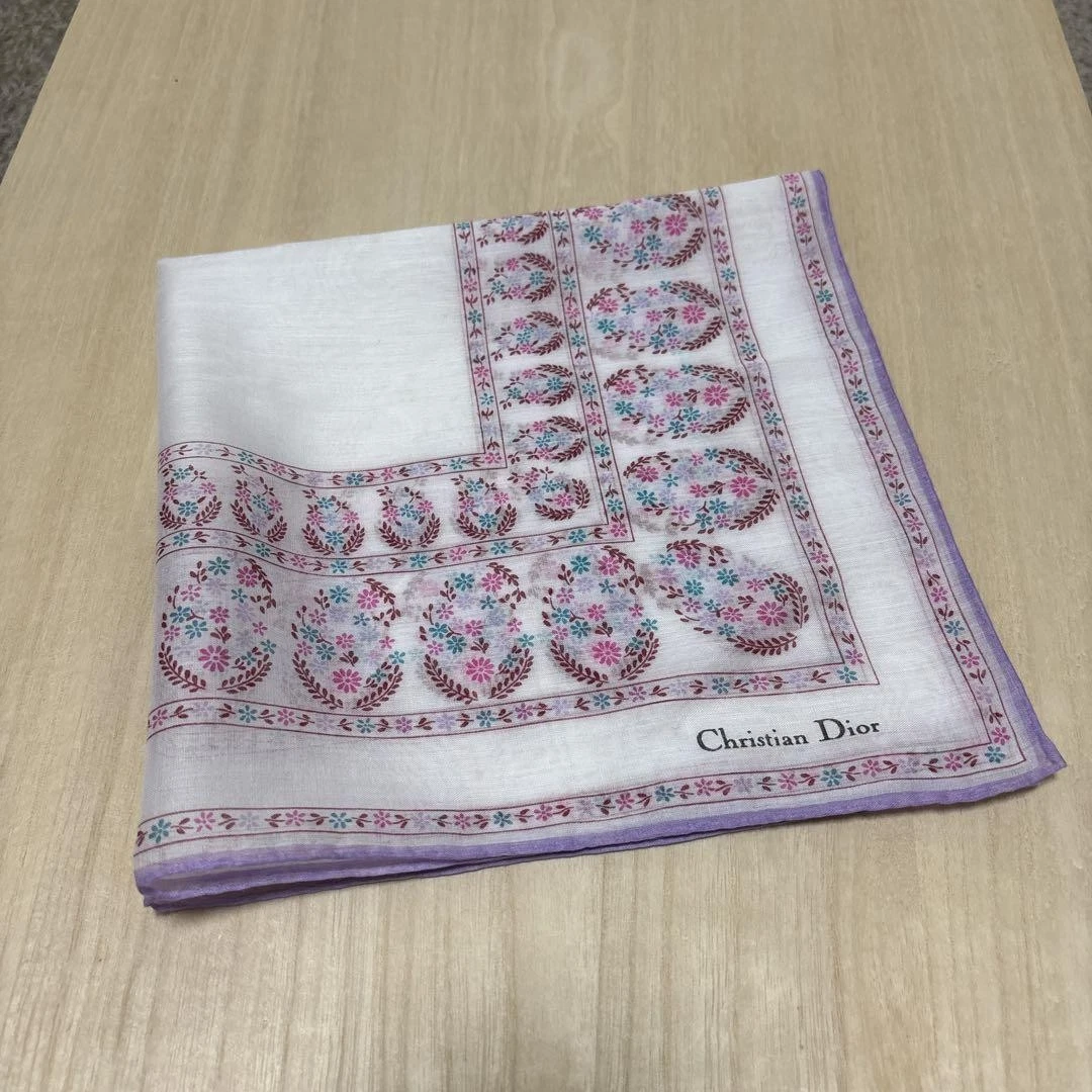 Mouchoir Christian Dior coton 45 cm 17