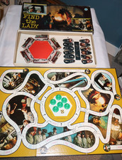 VERY RARE 1976 Find the Lady Board Game 100% Complete John Candy Movie Canadian