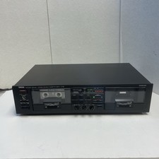 Vtg Yamaha K-32 Natural Sound Stereo Double Cassette Tape Player Deck - Tested