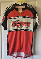 Vintage Rolling Stones Racing 62 Primal Wear Radtrikot XL sehr guter Zustand
