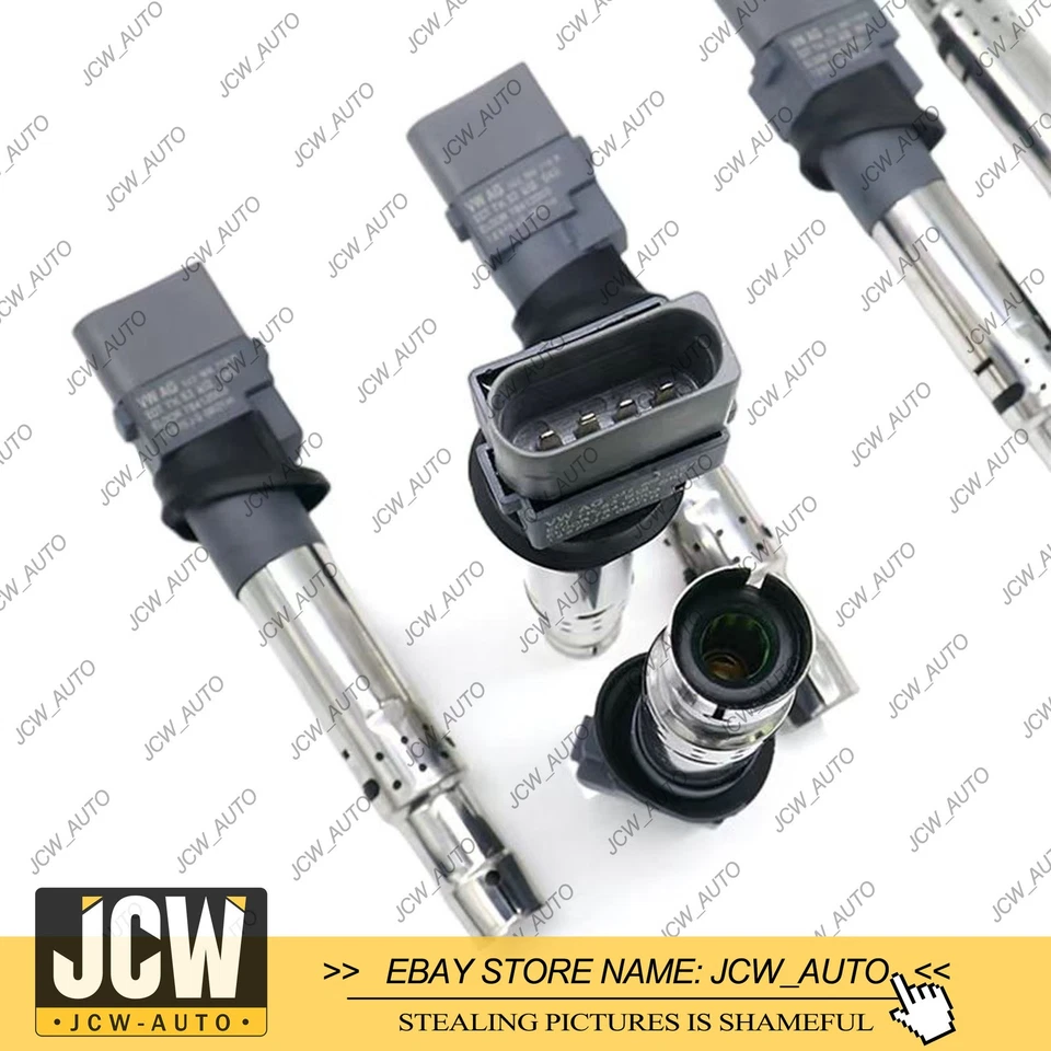 6 bujías de bobina de encendido OEM para Audi TT Porsche VW Golf R36 R32 3.2 3.6 VR6 Foto 3 de 4