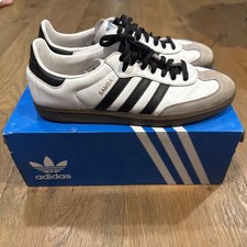 Adidas Men's Samba OG Cloud White/ Core Black B75806 Fashion Shoes