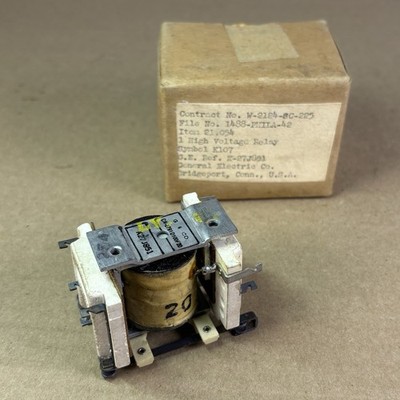 VTG GE Used High Votage K27J851 Relay Macor Insulated Guaranteed