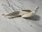 McCoy Pottery Bird of Paradise Planter White Ceramic 13” Pheasant Peacock