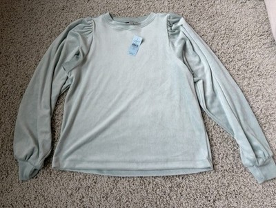 Loft Women Long Sleeves Sweater, Light green, Size XS, NWT