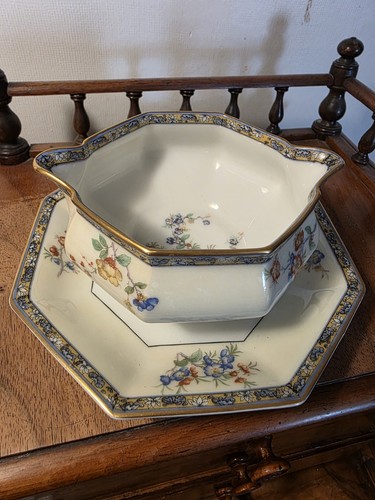 Theodore Haviland Limoges Montreux Gravy Floral France Porcelain - Picture 4 of 8