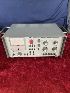 Tesla Transistor Prüfgerät Tester Labor Hobby Radio BM529