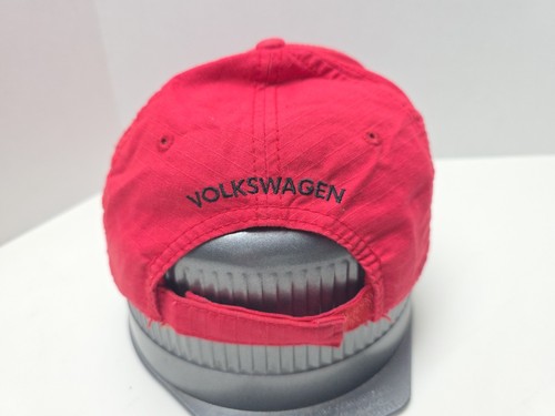 Volkswagen VW Braunschweig Baseball Strapback Red Cap Hat | Rare Excellent - Picture 4 of 9