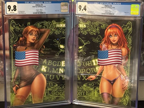 Jinkies #2 Black Ops Pub-longer ones I And J - Cgc 9.8 & 9.4 - Connecting