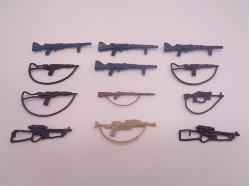 VINTAGE STAR WARS Lot 12 RIFLES BOCASTER BLASTER ORIGINAL AUTHENTIC