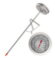 Deep Fry Thermometer with Stainless Steel Probe for Oil Candy Kitchen Use