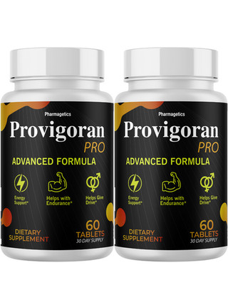 Provigoran Pro- Male Health Formula, Energy Support Supplement- 2 Bottles