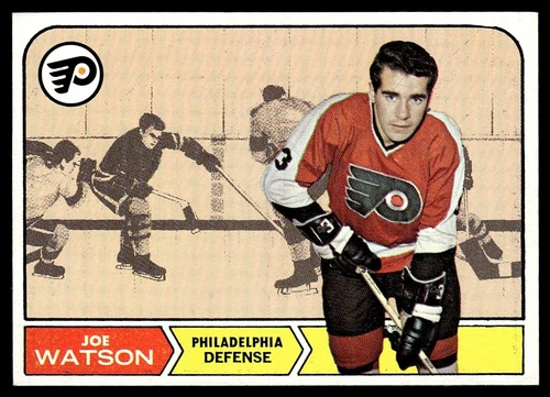 1968-69 Topps Hockey NR-MINT Joe Watson Philadelphia Flyers #90