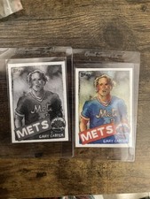 Gary Carter 2025 Topps Shoebox Treasures Andy Friedman #66 59/75 & Base