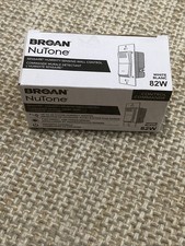 Broan NuTone White Sensaire Humidity Sensing Fan Vent Auto Wall Control 82W