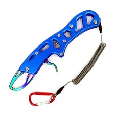 CASTSTRIKE Fish Gripper, Fish Grabber with Spring Anti-Lost Rope, Aluminum Alloy
