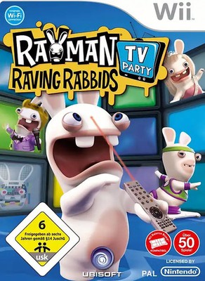 Rayman Raving Rabbids TV Party