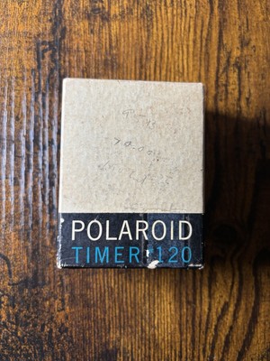 VINTAGE  POLAROID CAMERA SELF  TIMER 120 SECONDS ORIGINAL JAPAN