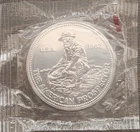 1982 USA - 1 oz .999 Fine Silver Engelhard - The American Prospector - Round 1