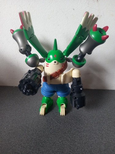 Figurine Digimon GARGOMON DIGIVOLVING BANDAI 2001 LIRE DESCRIPTION CASSE AU PIED - Foto 5 di 16