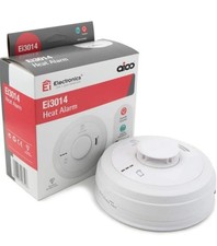 Aico Ei3014 White Heat Alarm-Mains Powered .