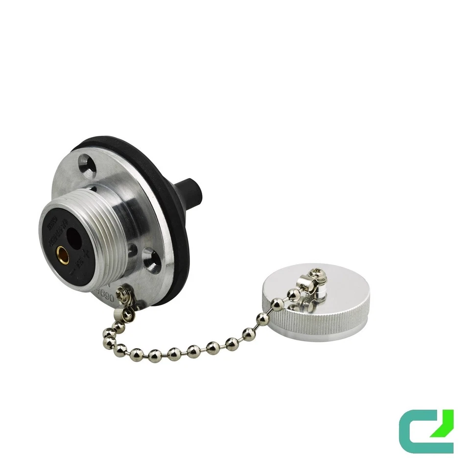 Steckdose Schraubkontakt 2-polig 14690 HELLA für AEBI AUDI FRUEHAUF MAN VW