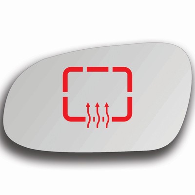 Spiegelglas Links Beheizbar für Volkswagen Fox 2003 - 2020