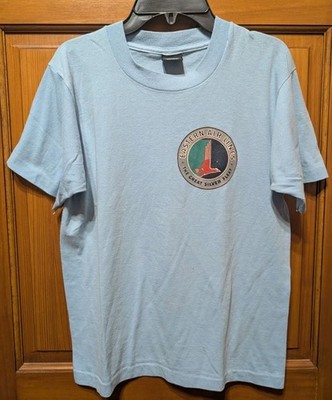 Vtg Eastern Airlines Great Silver Fleet T-shirt Plane Medium USA Screen Stars
