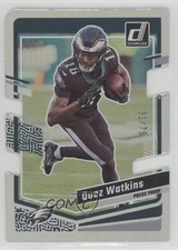 2023 Panini Donruss Press Proof Silver Die-Cut 31/75 Quez Watkins #246 e9p
