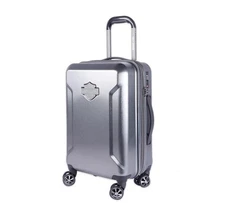 Harley-Davidson Touring Hard Sided Expandable Wheeling Luggage, Graphite