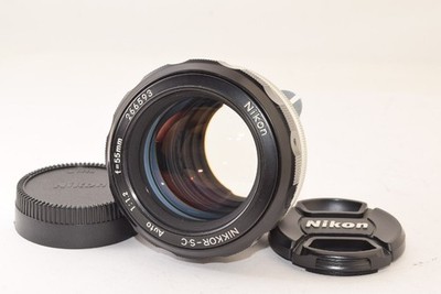 Nikon Nikkor-S•C Auto 55mm F1.2 Nikon Nikkor-S.C Auto 55mm f1.2 Non-Ai MF Lens | eBay